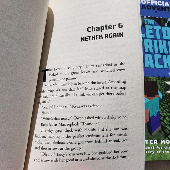 An unofficial gamers adventure set of 3 Minecraft books ages 7+ - Picture 10 of 12